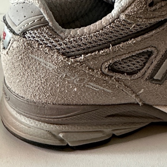 Pre-owned New Balance Kids' Black and Gray 999v4 Sneakers - Picture 7 of 14